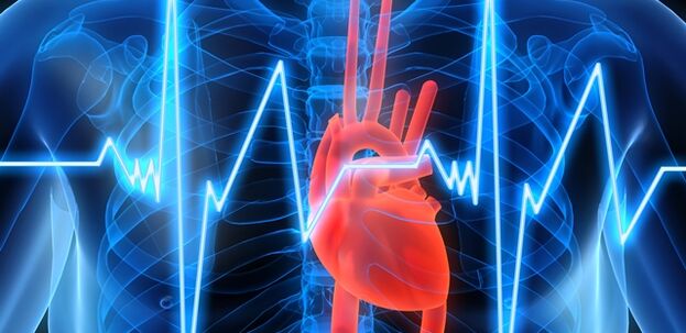 L'ostéochondrose thoracique peut s'accompagner d'une sensation de douleur dans la région du cœur. 