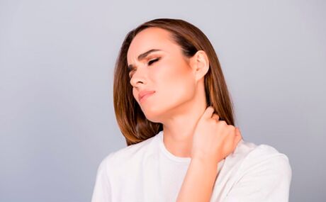 Les douleurs cervicales sont souvent causées par des maladies de la colonne cervicale